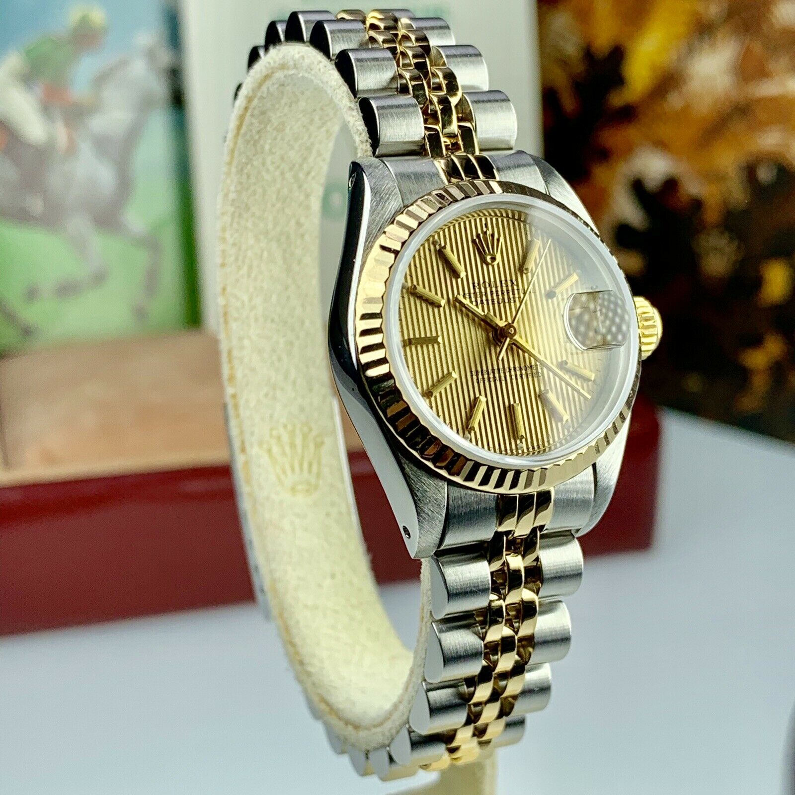 1986 Vintage Rolex Datejust 69173 Dial 26mm Mint Condition With Box & Papers