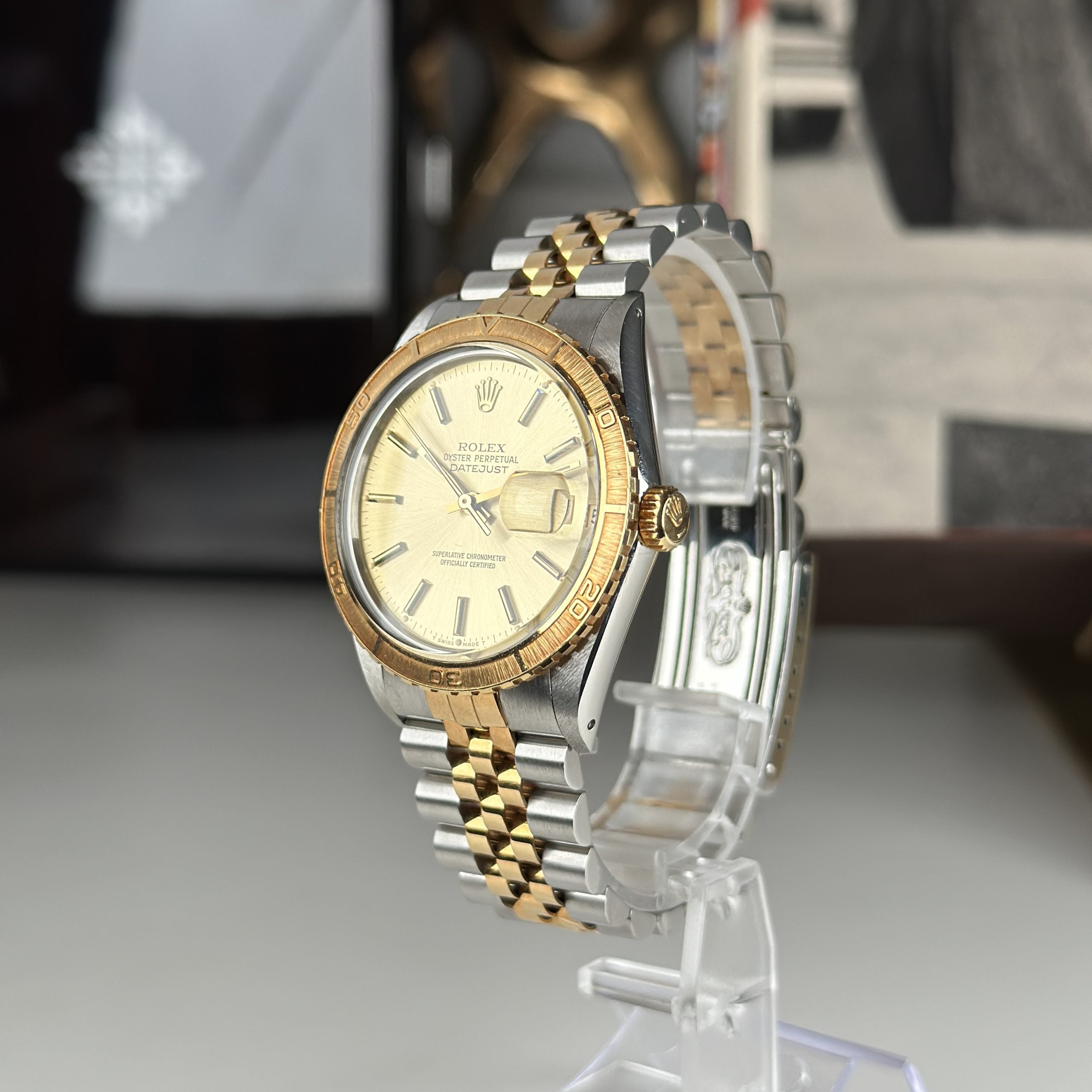 1987 Rolex Datejust 16013 With Turn-O-Graph Bezel NEW OLD STOCK NOS
