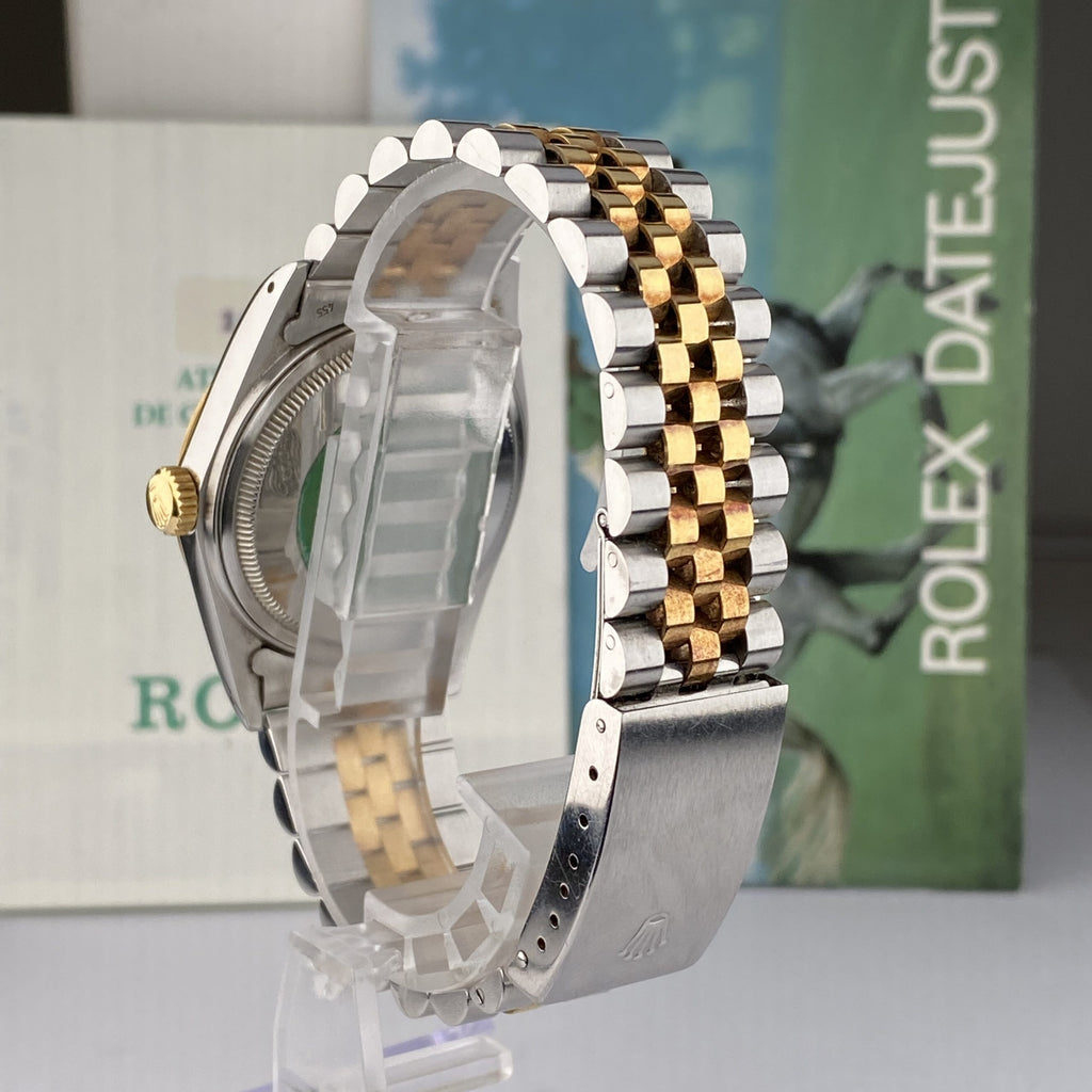 1987 Rolex Datejust 16013 factory Diamond Dial Unpolished with Papers