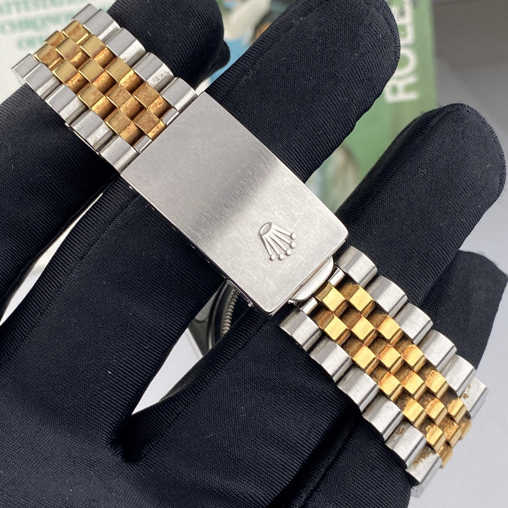 1987 Rolex Datejust 16013 factory Diamond Dial Unpolished with Papers