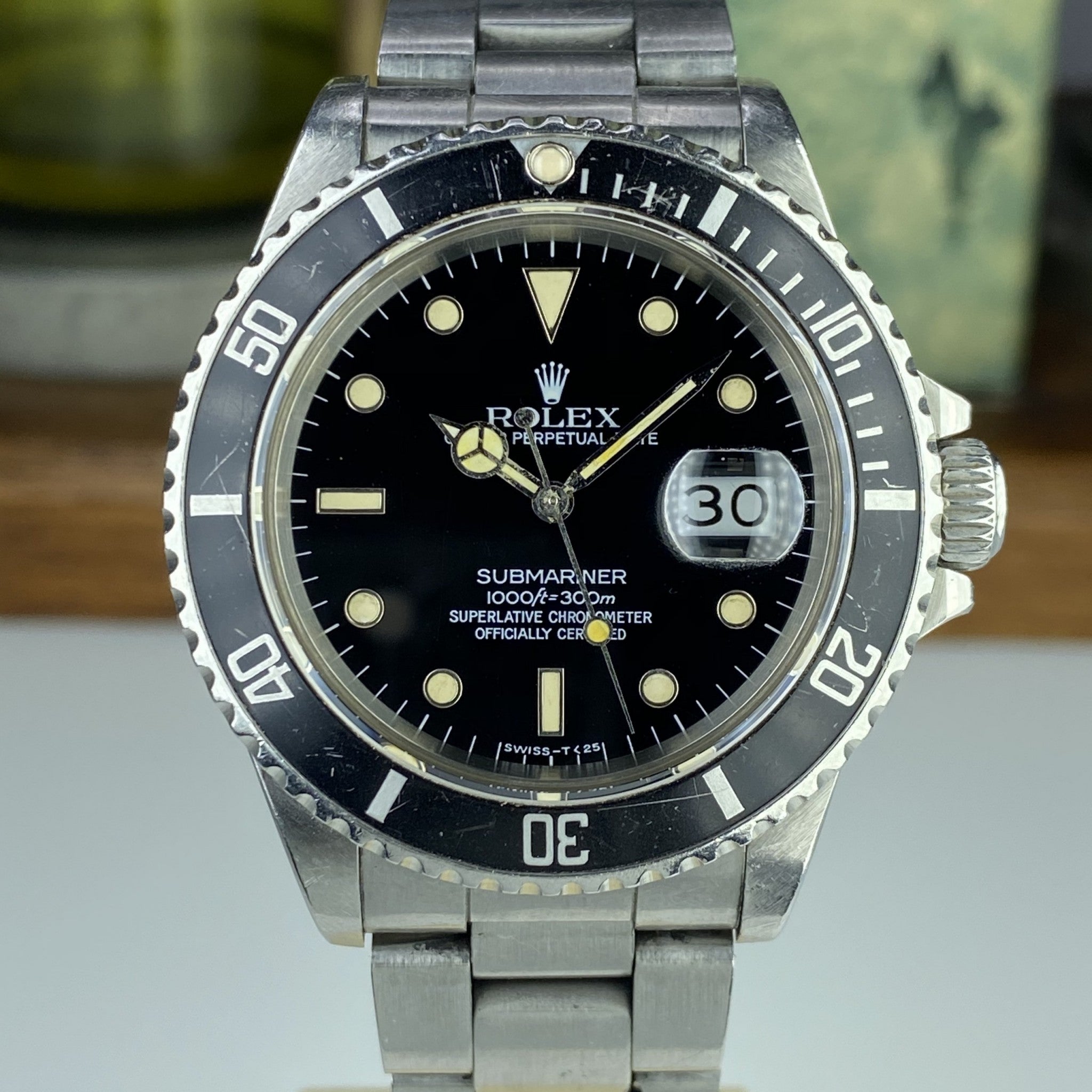 1987 Rolex Submariner 168000 Triple Zero Unpolished with Spider Creamy Dial
