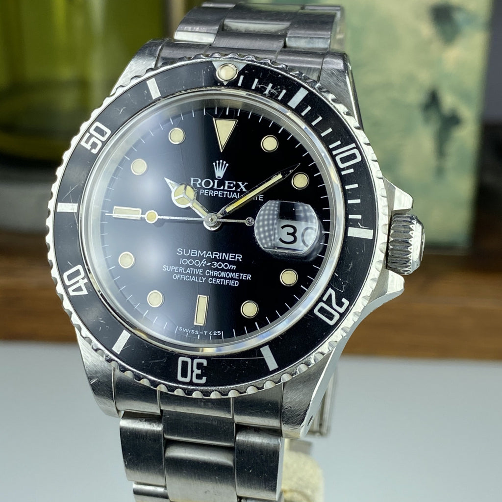 1987 Rolex Submariner 168000 Triple Zero Unpolished with Spider Creamy Dial