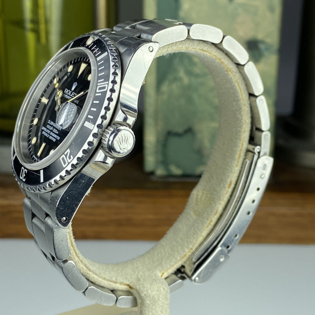 1987 Rolex Submariner 168000 Triple Zero Unpolished with Spider Creamy Dial