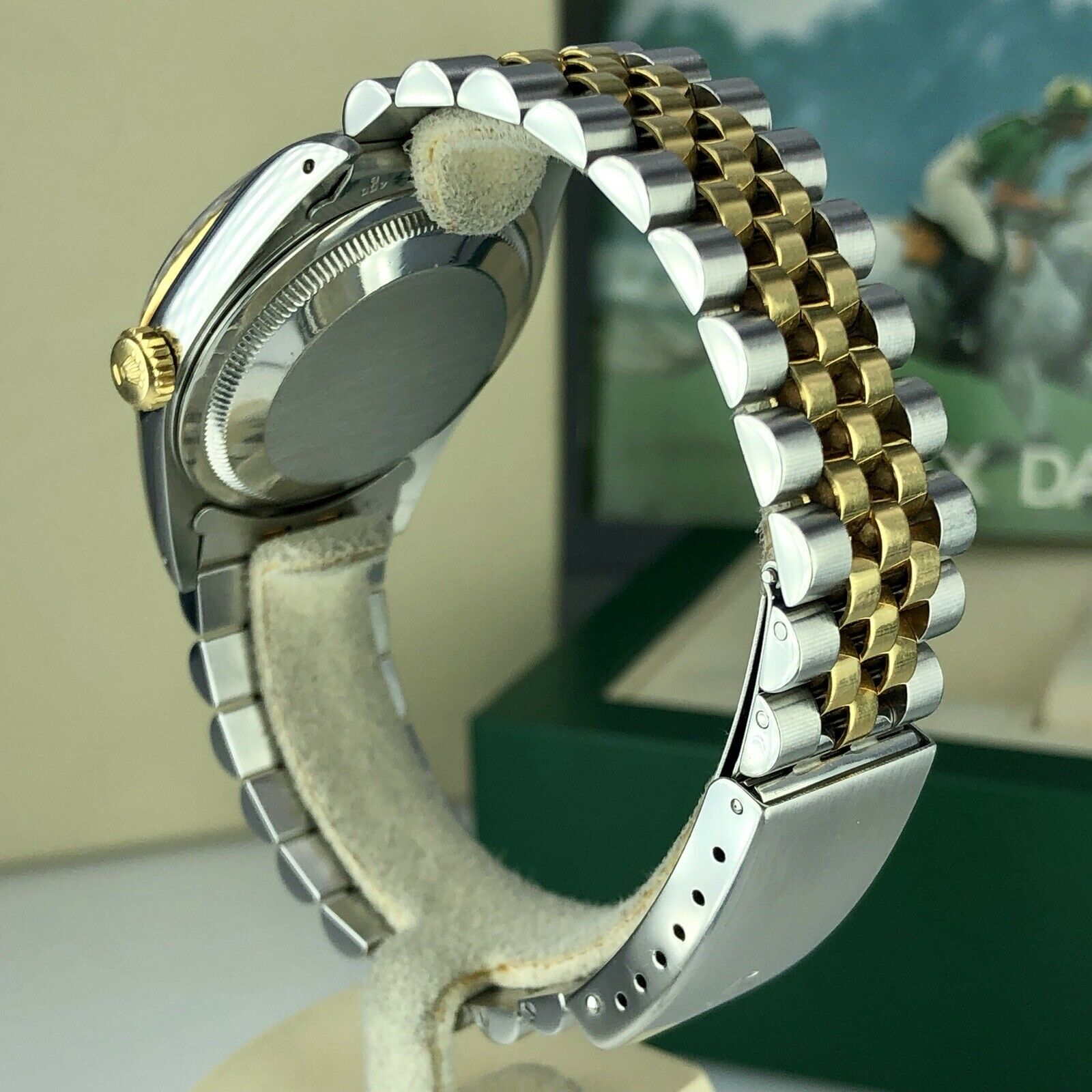 1988 Rolex Datejust 16233 Factory Roman Dial 36mm Mint Condition With Box