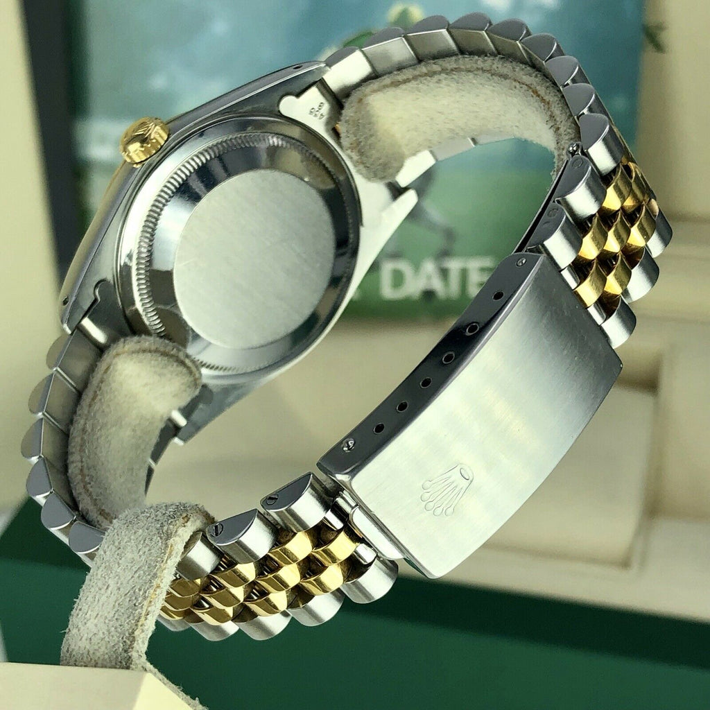 1988 Rolex Datejust 16233 Factory Roman Dial 36mm Mint Condition With Box