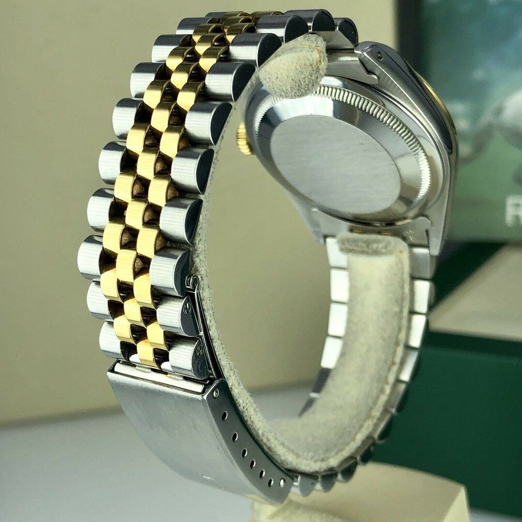 1988 Rolex Datejust 16233 Factory Roman Dial 36mm Mint Condition With Box