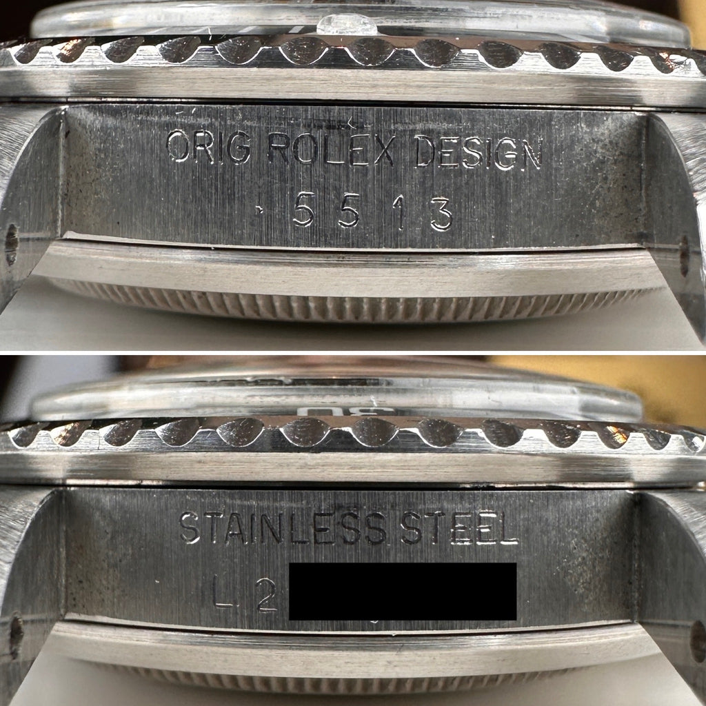 1988 Rolex Submariner 5513 No Date Unpolished Great Condition