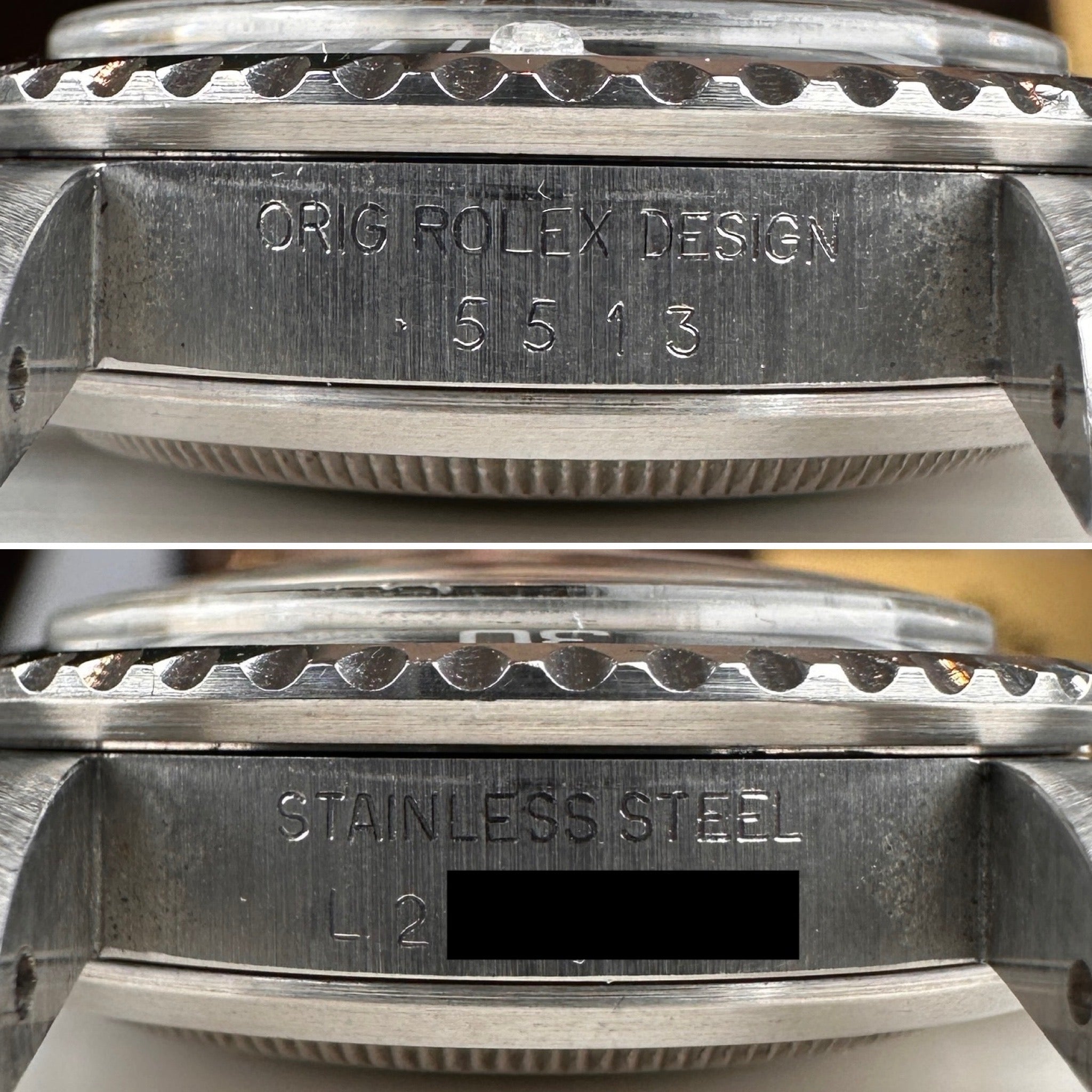 1988 Rolex Submariner 5513 No Date Unpolished Great Condition