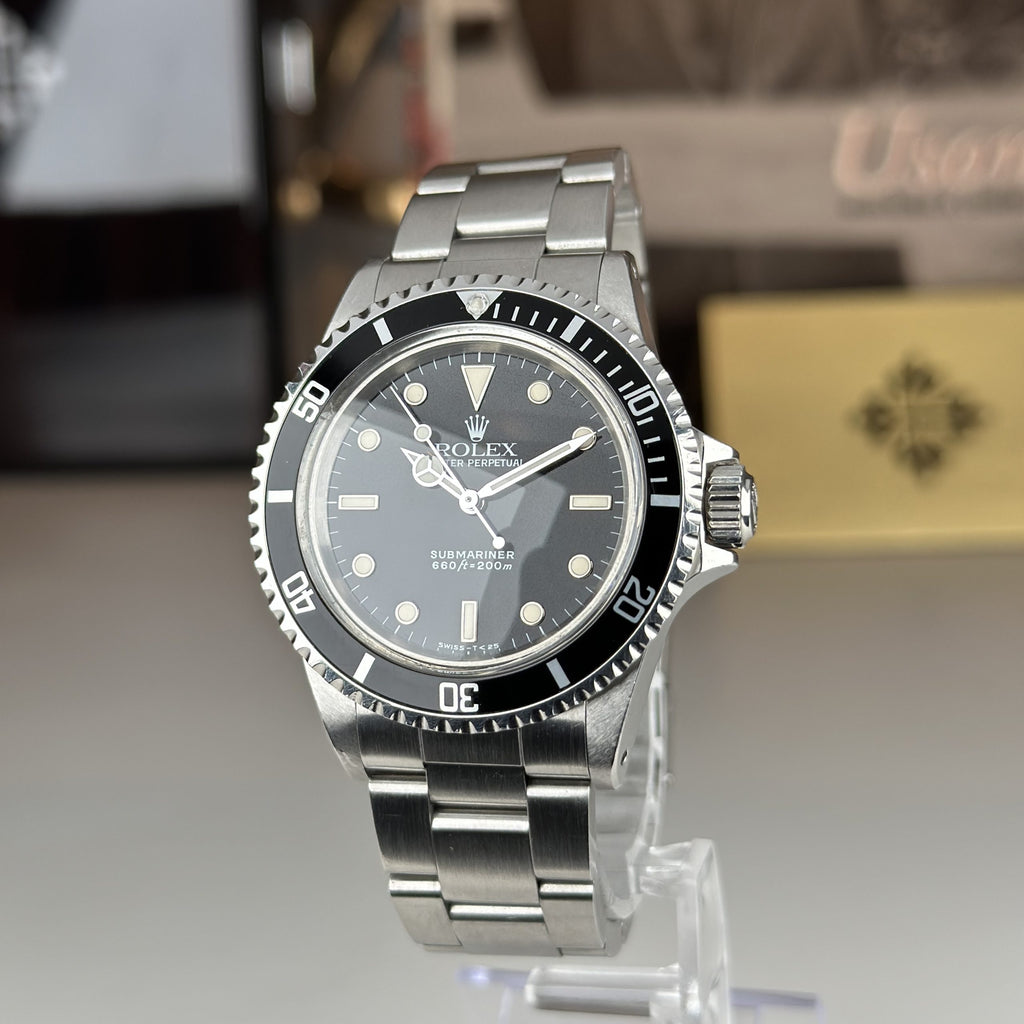 1988 Rolex Submariner 5513 No Date Unpolished Great Condition