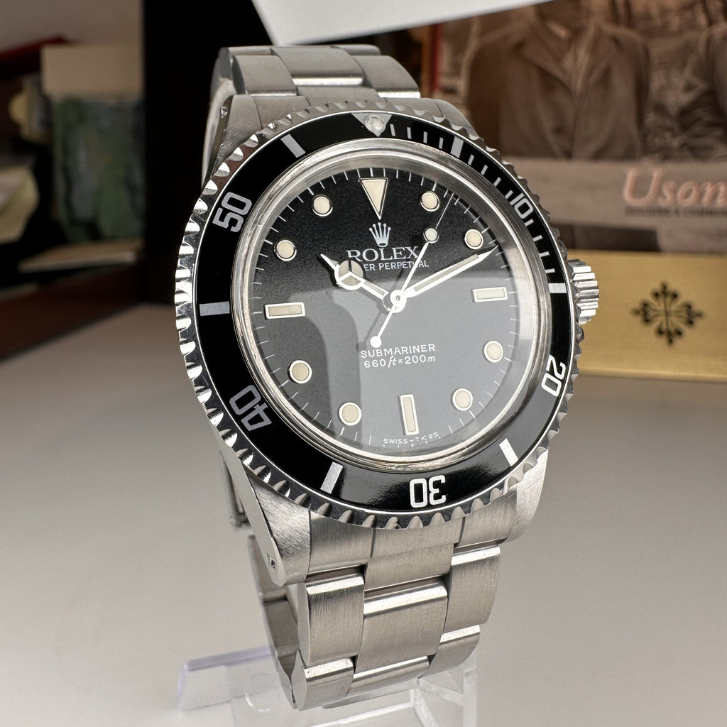 1988 Rolex Submariner 5513 No Date Unpolished Great Condition
