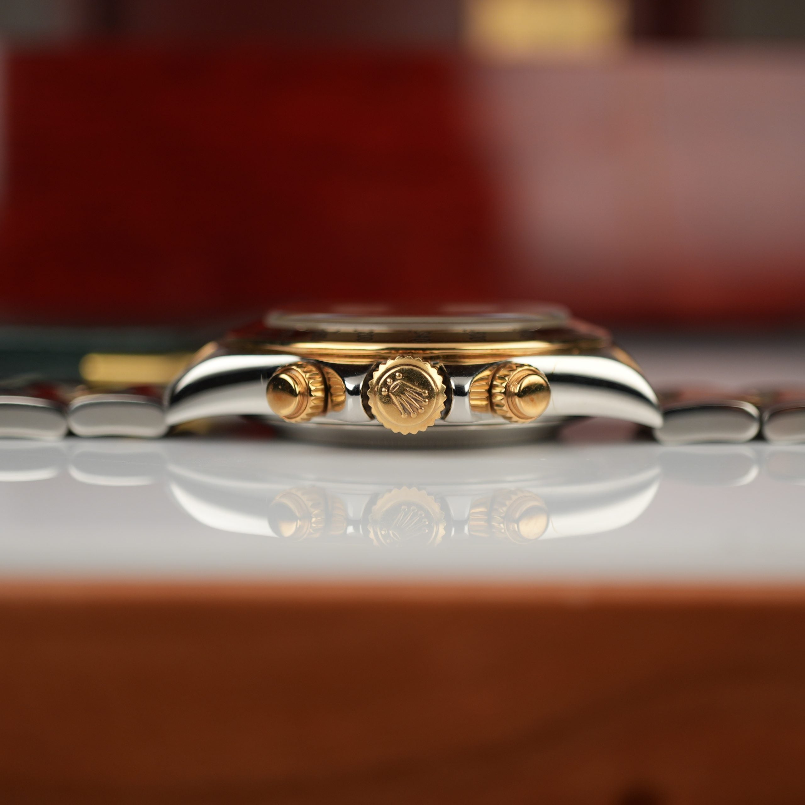 1989 Rolex Daytona 16523 Steel & Gold 4 line diamond dial