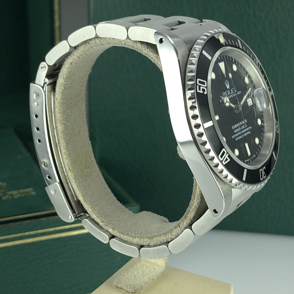 1989 Vintage Rolex 16610 Submariner Date Unpolished with Box