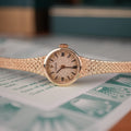 1990 Rolex 8269 Ladies 14K Solid Gold Full Set Box and Papers
