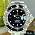 1990 Vintage Rolex 16610 Submariner Date Unpolished with box