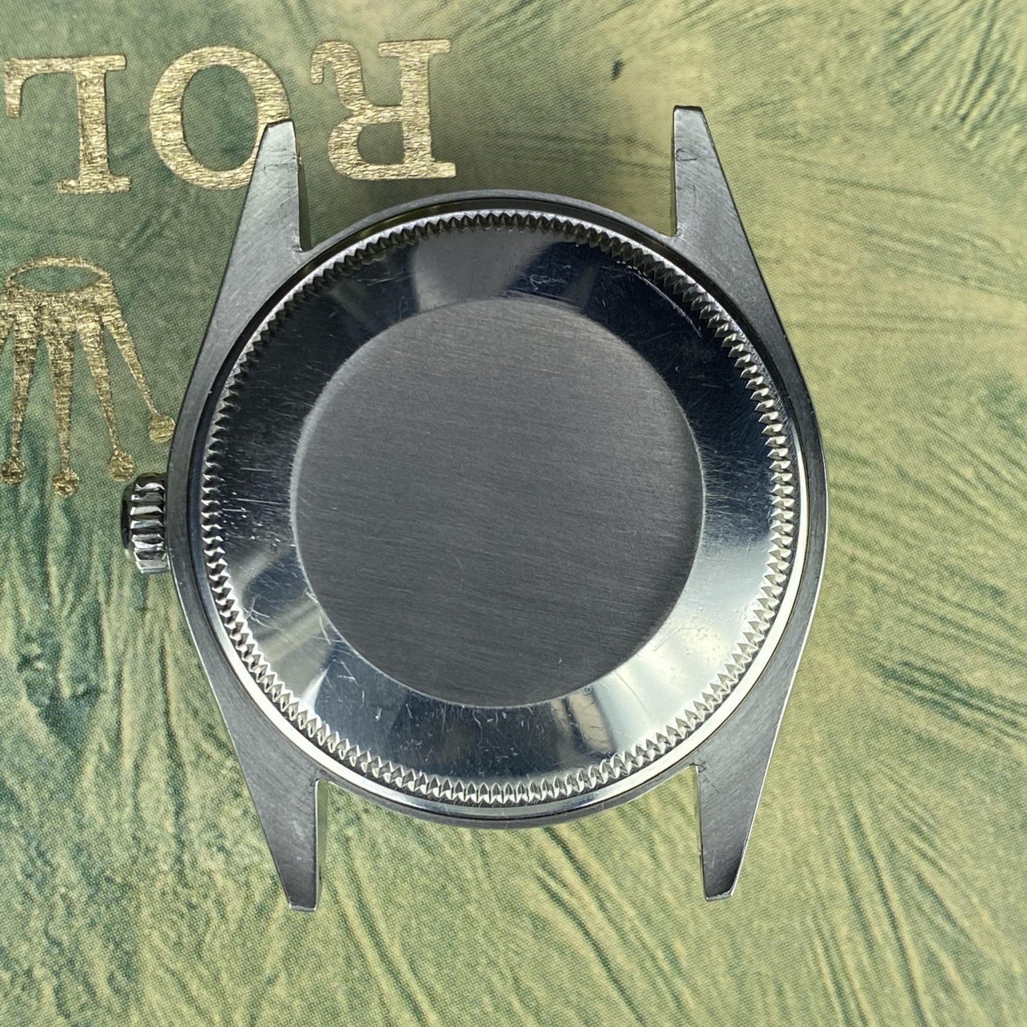 1990 Vintage Rolex Air-King 5500 Domino’s Pizza Dial Unpolished