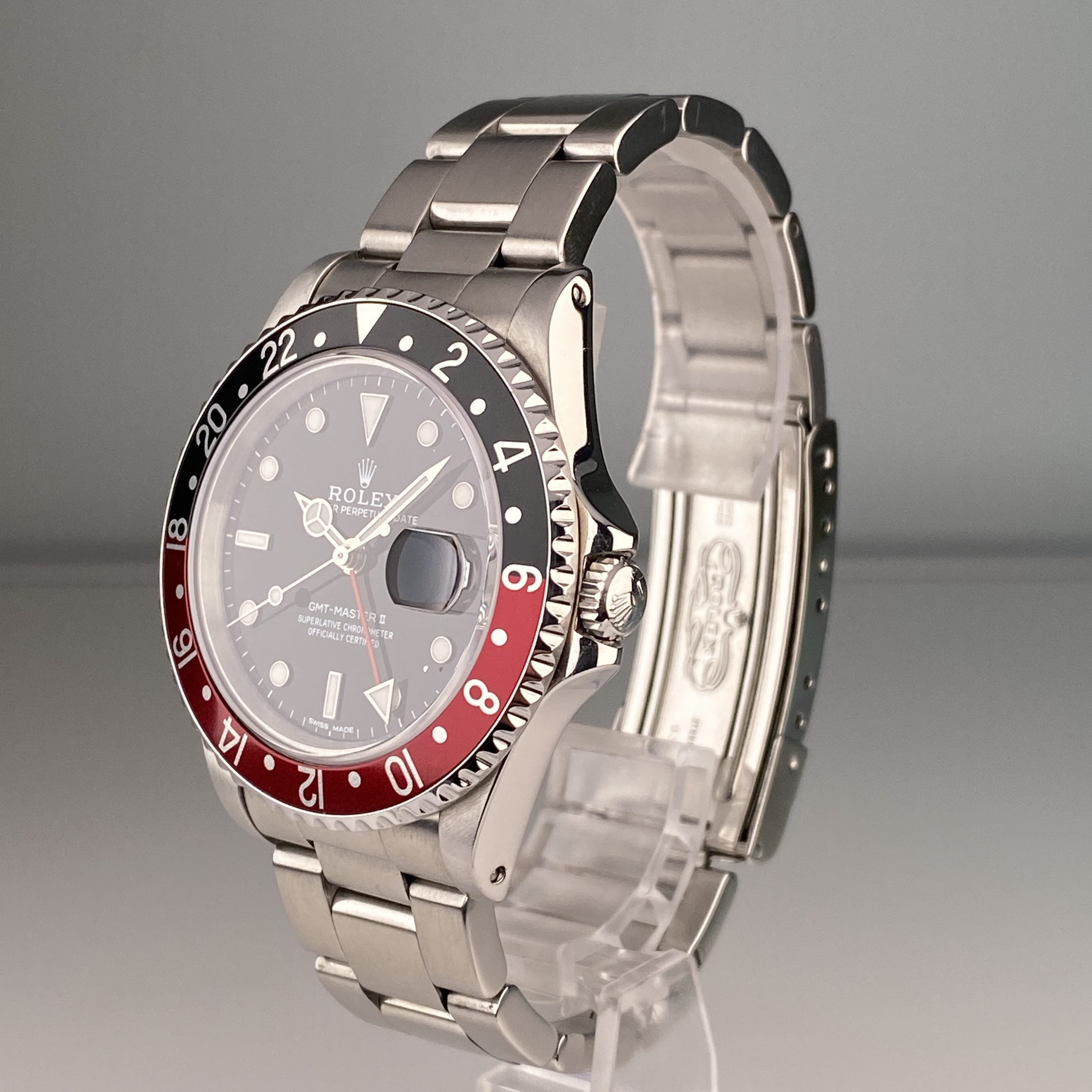1991 Rolex GMT-Master II 16710 Black & Red Coke in Mint Condition