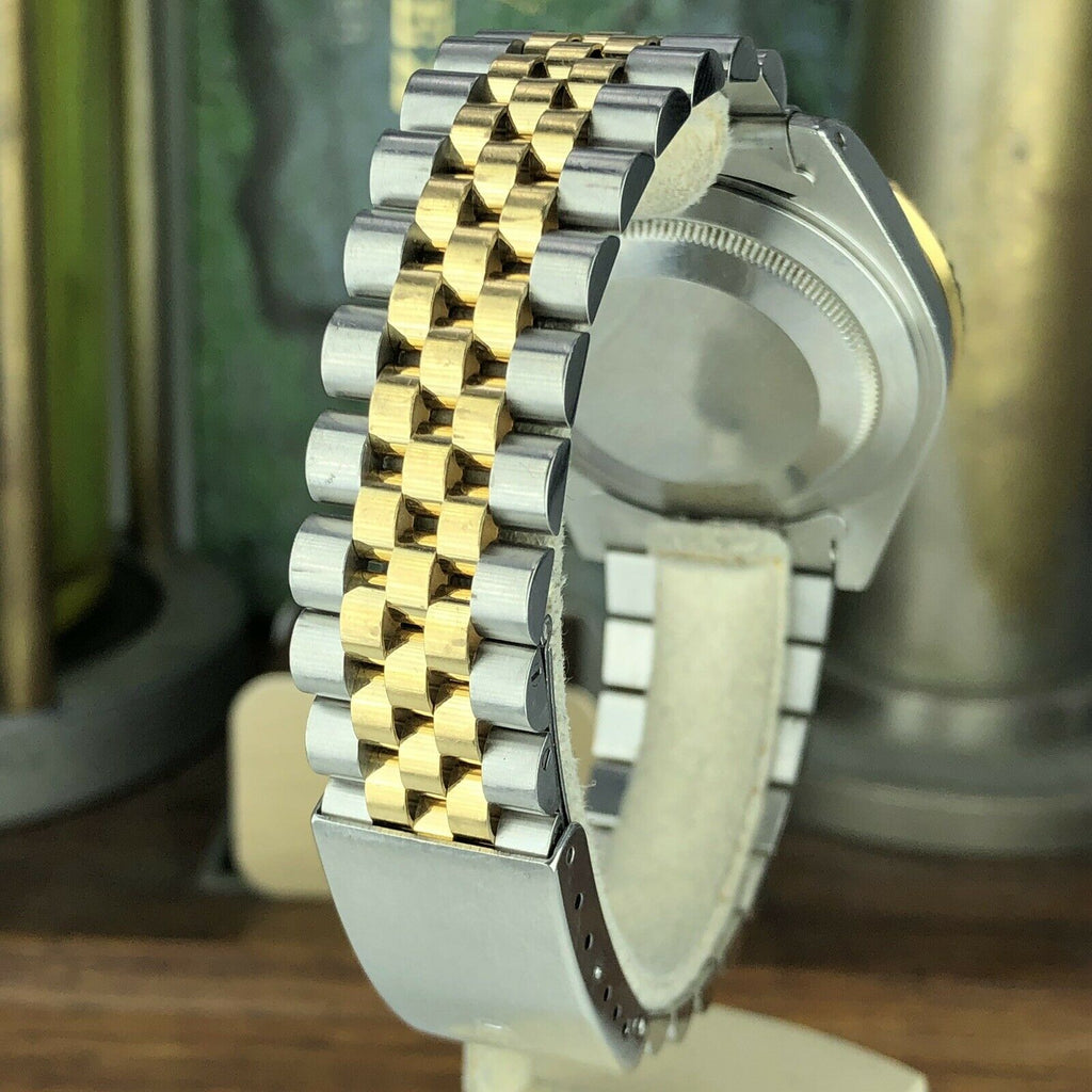 1991 Vintage Rolex 16713 GMT-Master 2 Tone Gold & Steel Unpolished Rootbeer