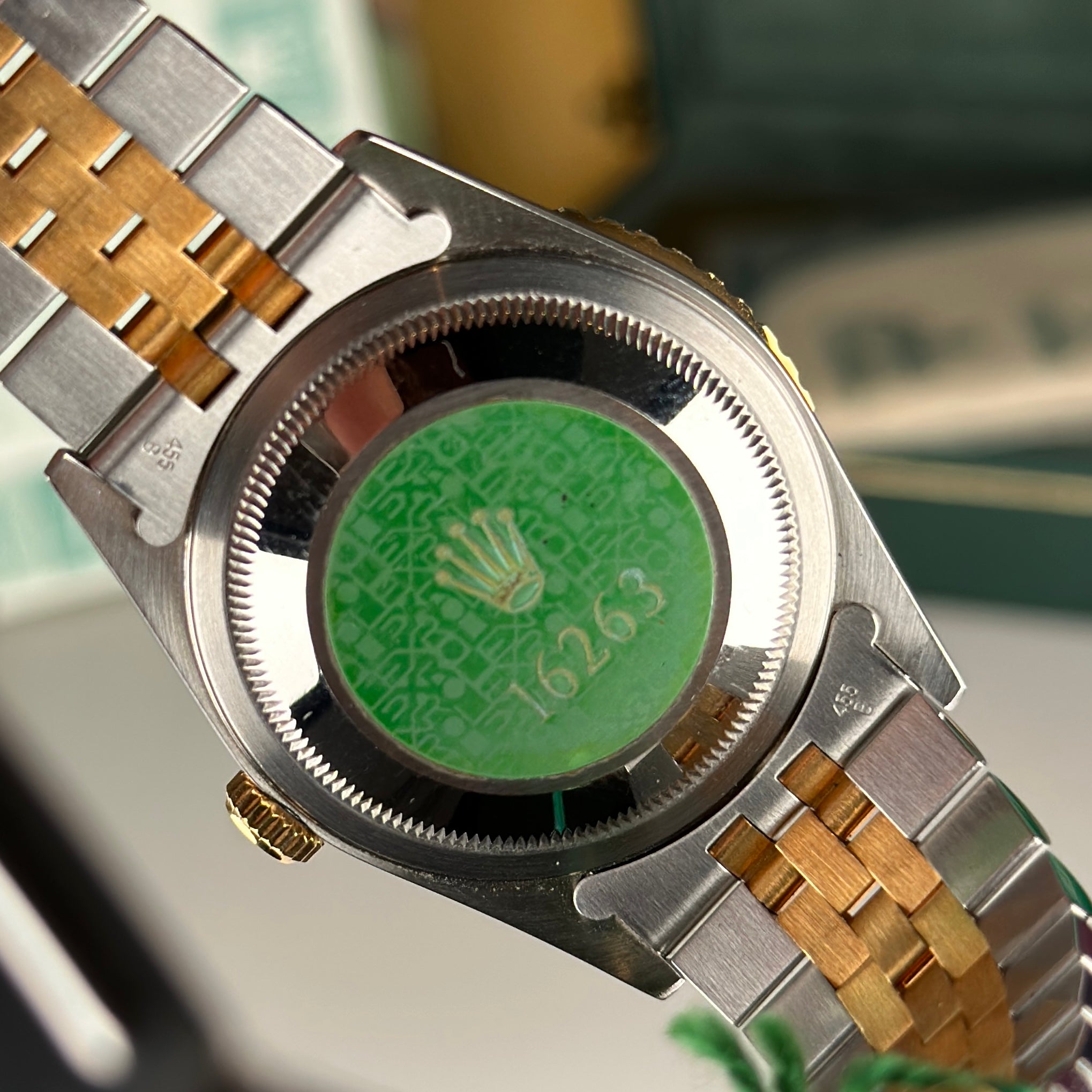 1992 Rolex Datejust 16263 Turn-O-Graph NEW OLD STOCK NOS Complete set