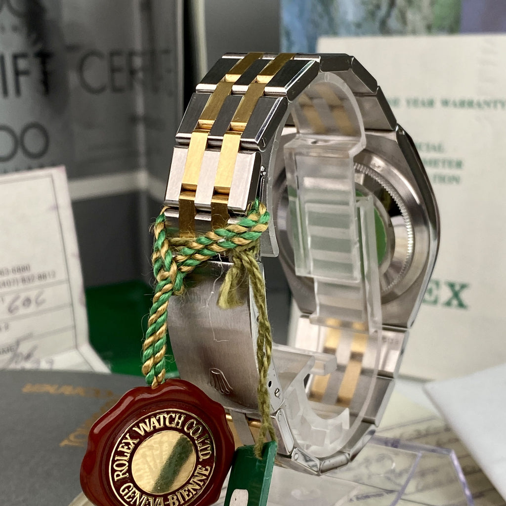 1992 Rolex Datejust Oysterquartz 17013 Unpolished complete collector set box & papers