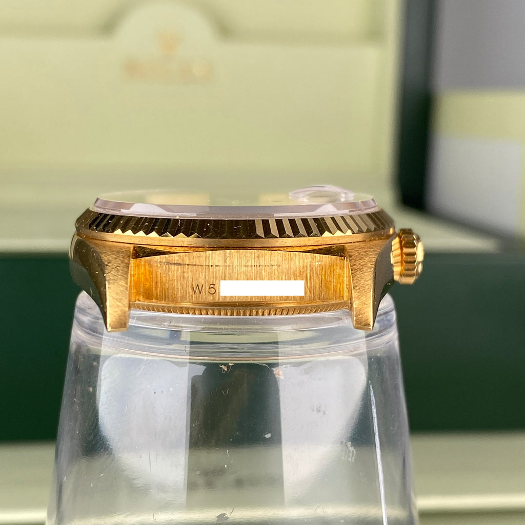 1995 Rolex Day-Date 18208 Unpolished President Yellow Gold Roman Dial and Spanish Day