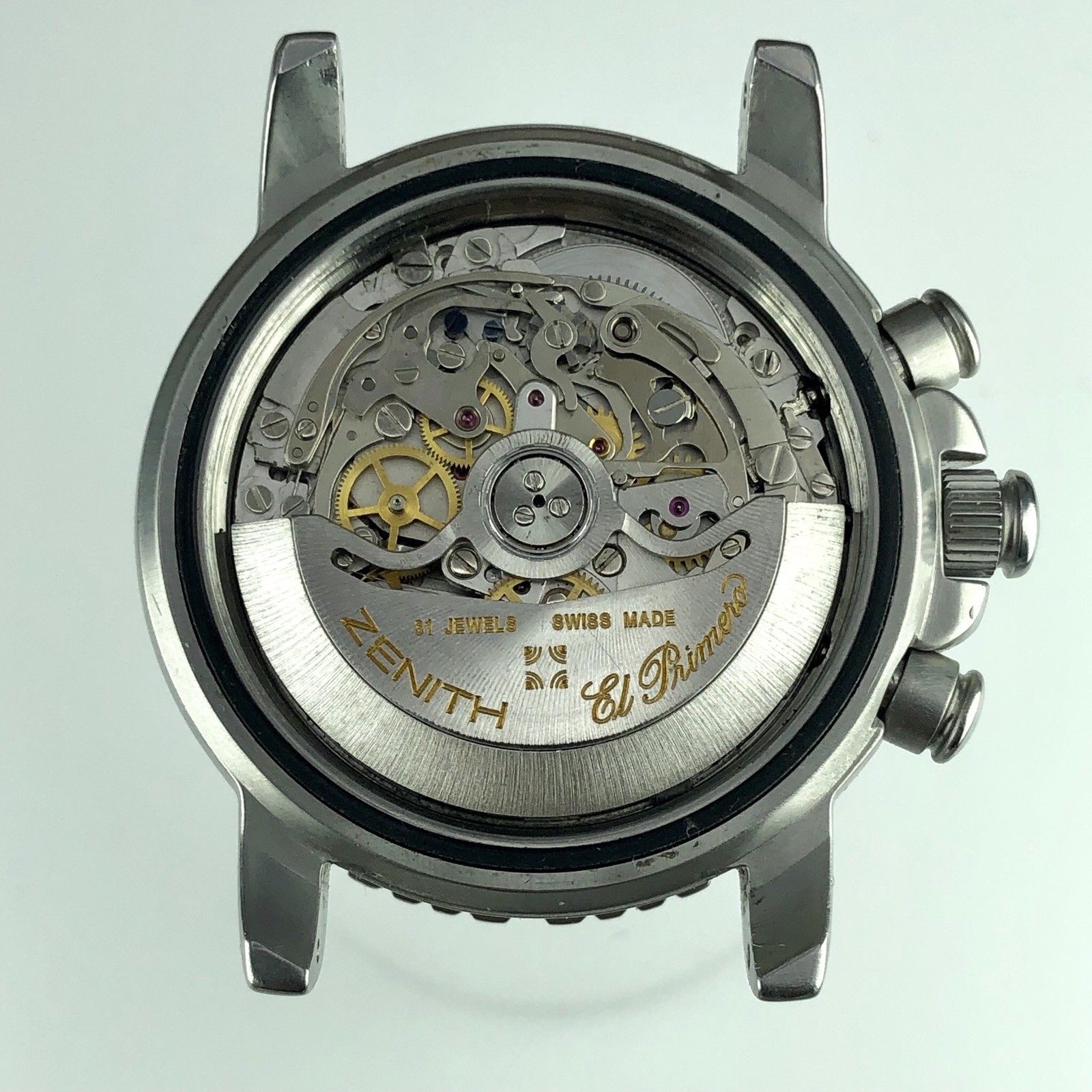 1997 Vintage Zenith El Primero Flyback Rainbow Milatry Chronograph
