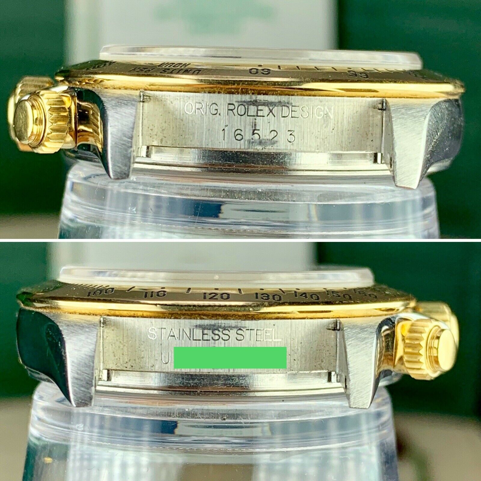 1998 Rolex Daytona 16523 Zenith Factory Diamond Dial Box & Papers Full Set