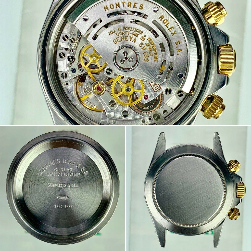 1998 Rolex Daytona 16523 Zenith Factory Diamond Dial Box & Papers Full Set