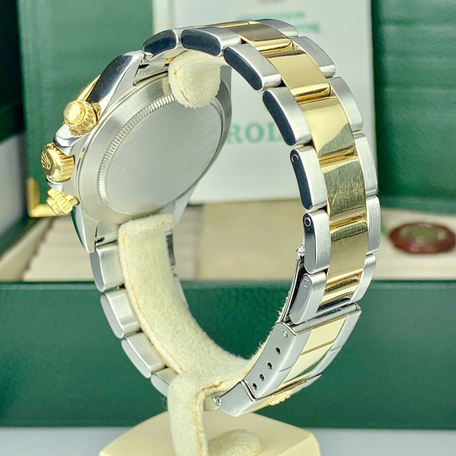 1998 Rolex Daytona 16523 Zenith Factory Diamond Dial Box & Papers Full Set