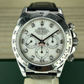 1998 Vintage Rolex Daytona 16519 White Gold Diamond MOP Dial zenith Unpolished
