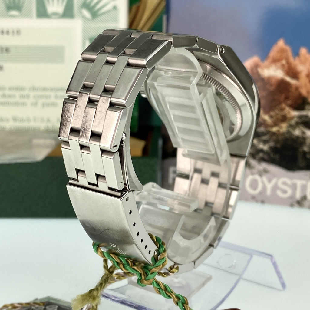 1999 Rolex Datejust Oysterquartz 17014 Unpolished complete collector set box & papers