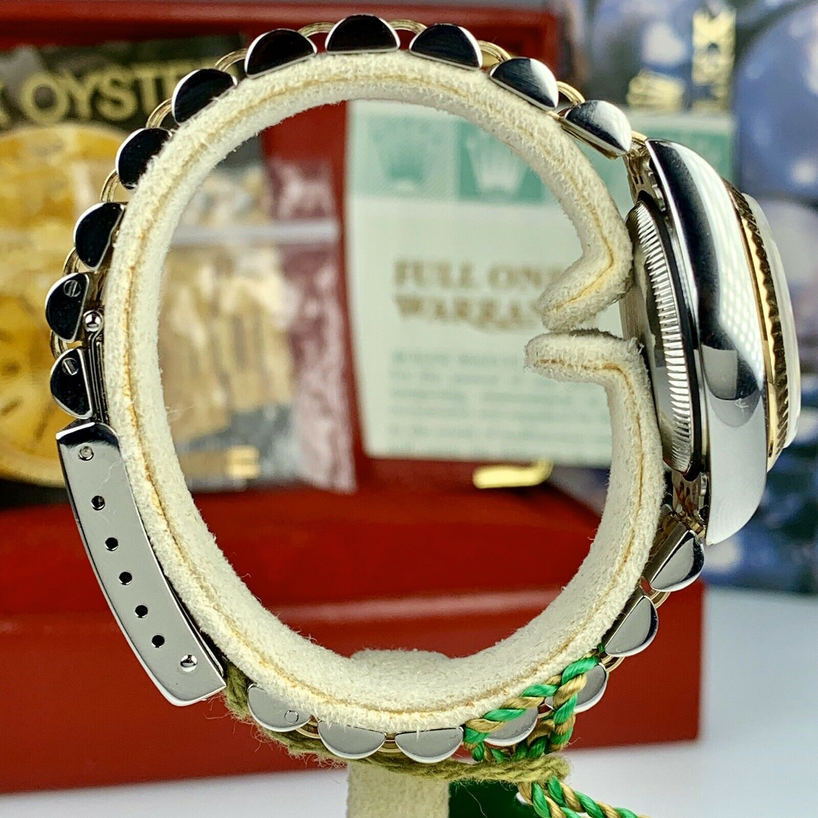 1999 Rolex Ladies DateJust Watch 18K Two Tone SS 79173 Circa Full Set
