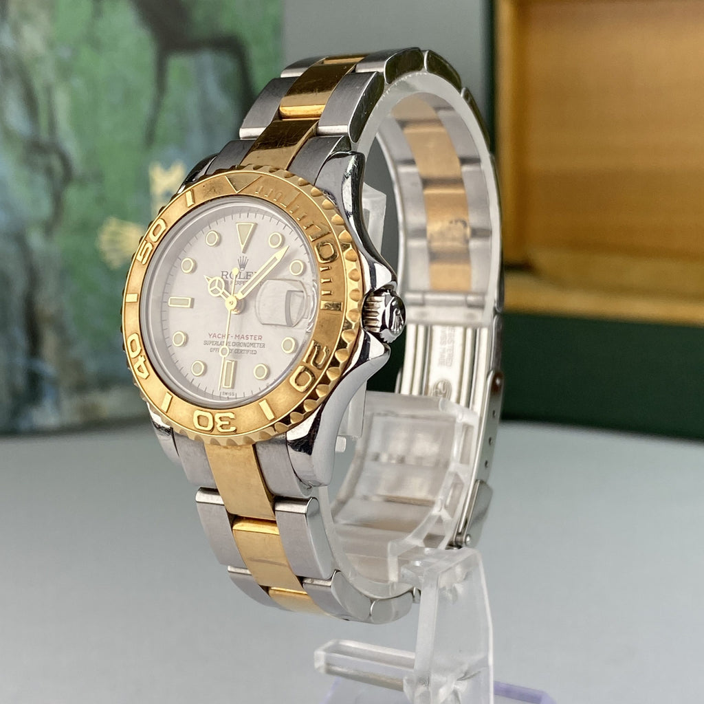 1999 Rolex Yacht-Master 69623 Steel 18K Yellow Gold