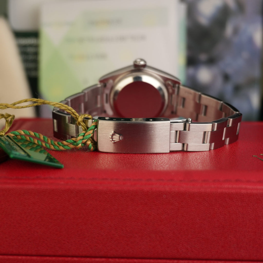 2007 Rolex Oyster Perpetual Lady-Date 79160 Silver Dial Full Set