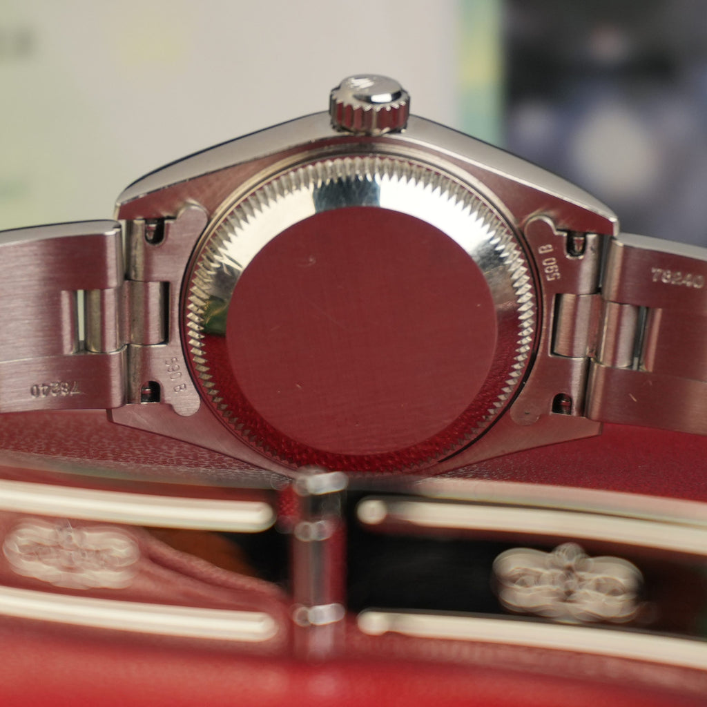 2007 Rolex Oyster Perpetual Lady-Date 79160 Silver Dial Full Set