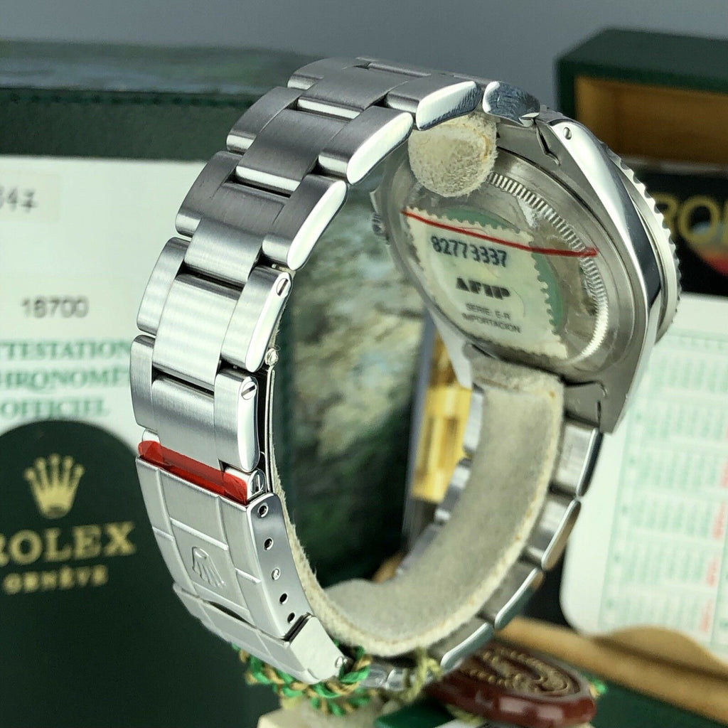 1999 NOS Rolex GMT Master 16700 Pepsi New Old Stock Full Set Box & Papers