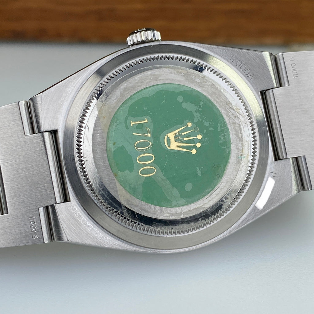 2000 Rolex Datejust Oysterquartz 17000 New Old Stock Black Dial