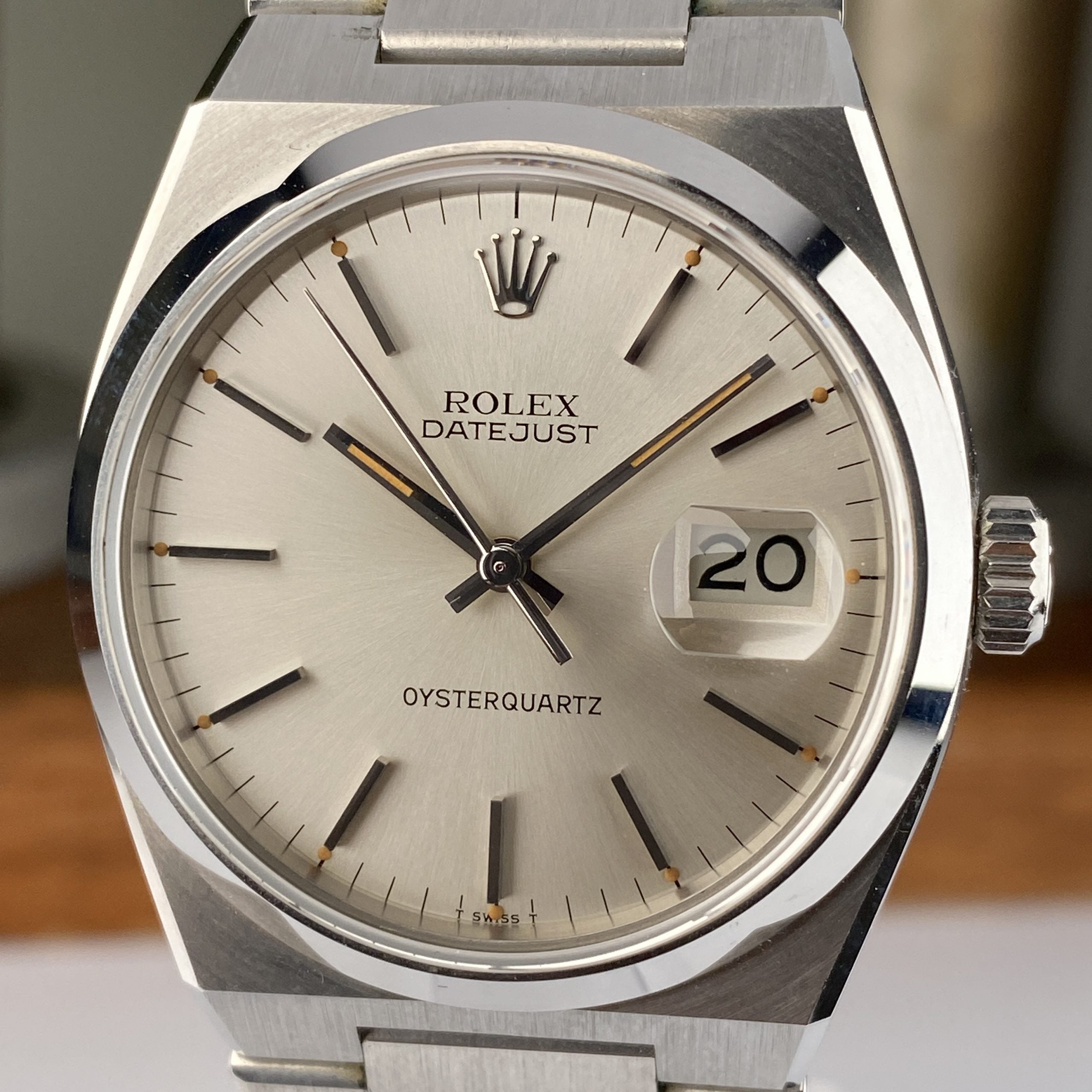 1978 Rolex Datejust Oysterquartz 17000 NOS New Old Stock First Generation Mk1 Dial