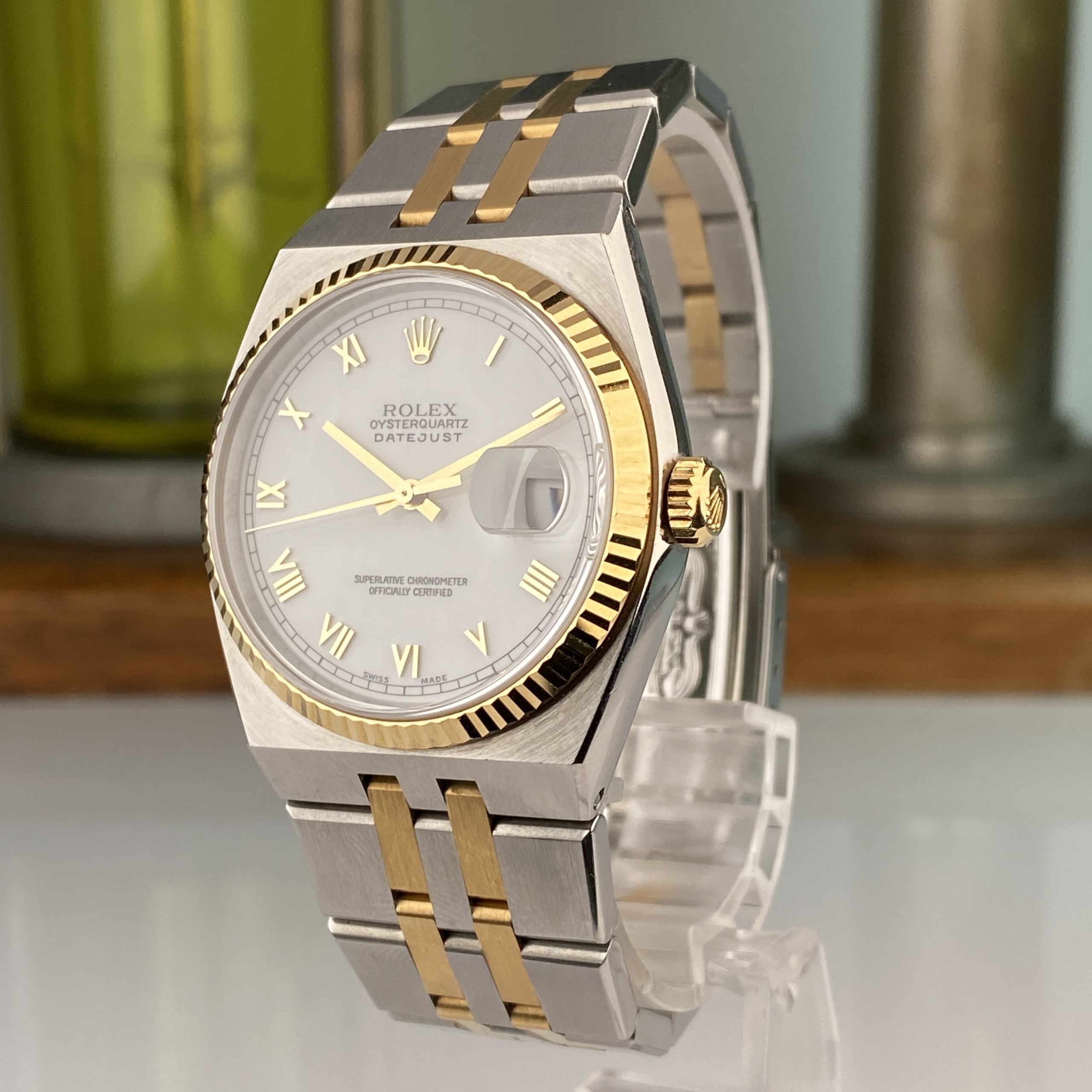 2000 Rolex Datejust Oysterquartz 17013 Unpolished in like NOS condition