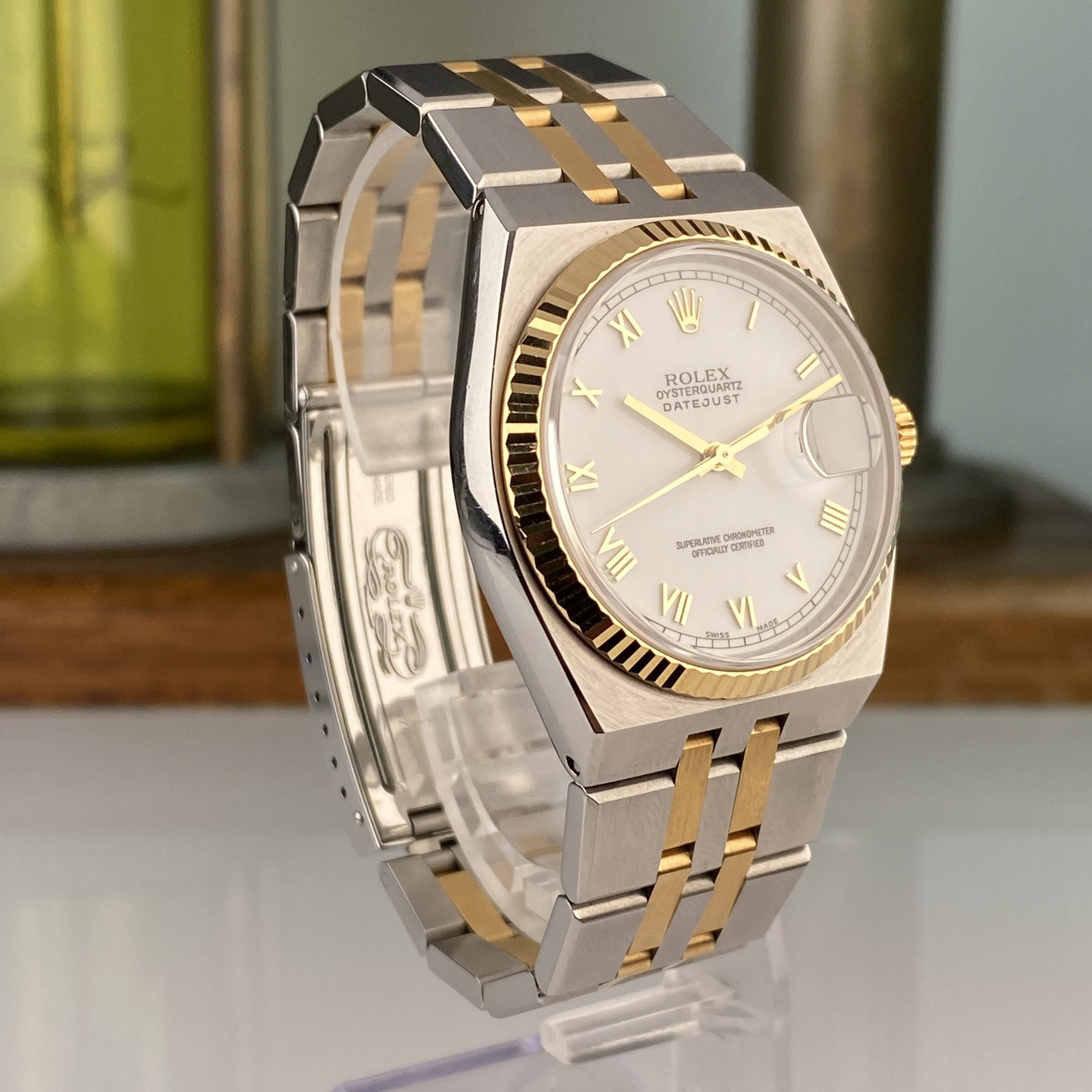 2000 Rolex Datejust Oysterquartz 17013 Unpolished in like NOS condition
