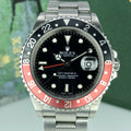 2001 Rolex GMT Master II 16710 Coke K serial Unpolished Faded Insert With Box