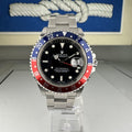 2001 Rolex GMT-Master II 16710 Unpolished Red & Red Pepsi in Mint condition