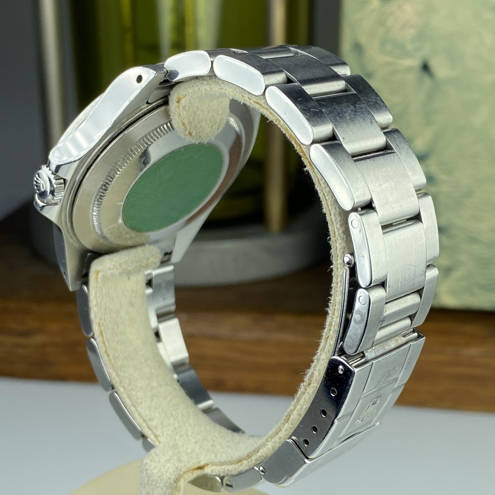 2001 Rolex Explorer II 16570 Unpolished Black Dial