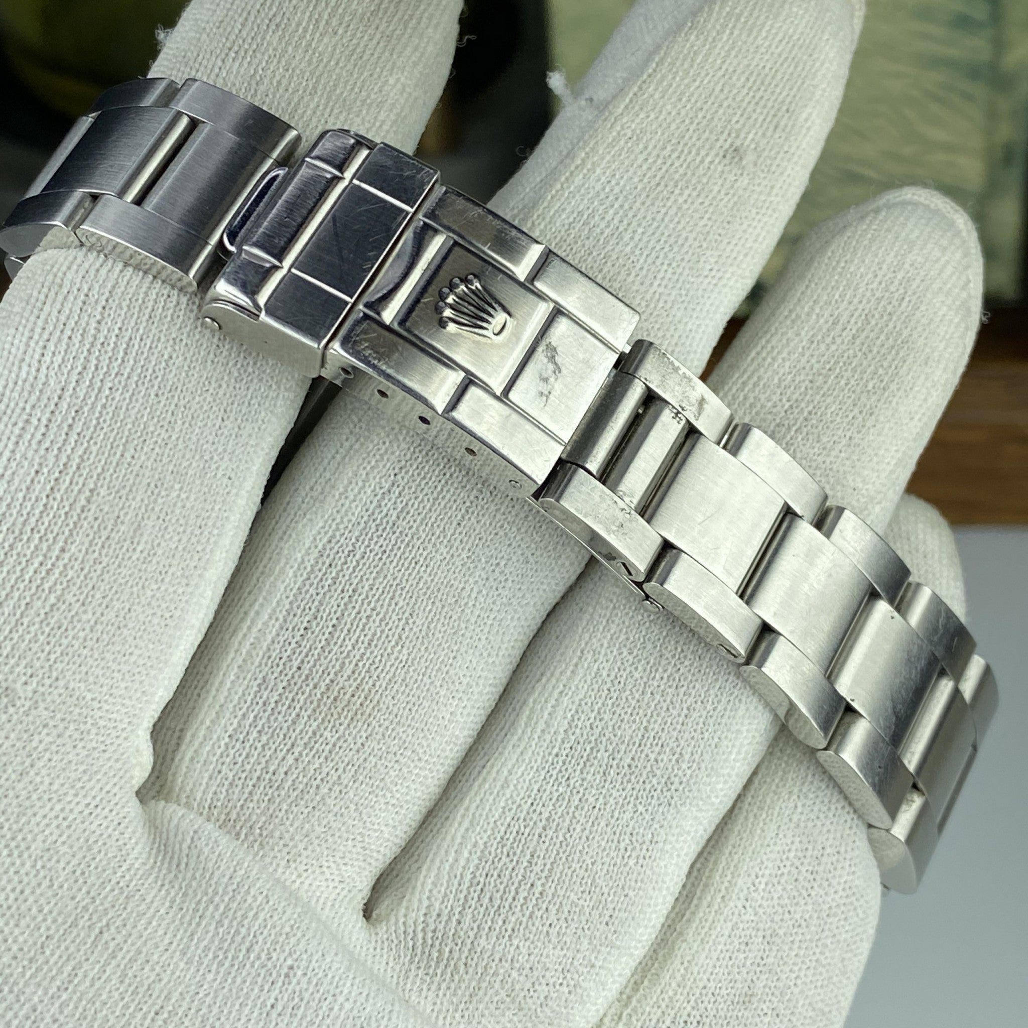 2001 Rolex Explorer II 16570 Unpolished Black Dial