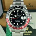 2002 NOS Rolex GMT Master II 16710 Coke New Old Stock Full Set Box & Papers