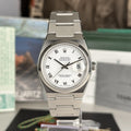 2002 Rolex Datejust Oysterquartz 17000 Last Generation Unpolished Complete Set Box and papers