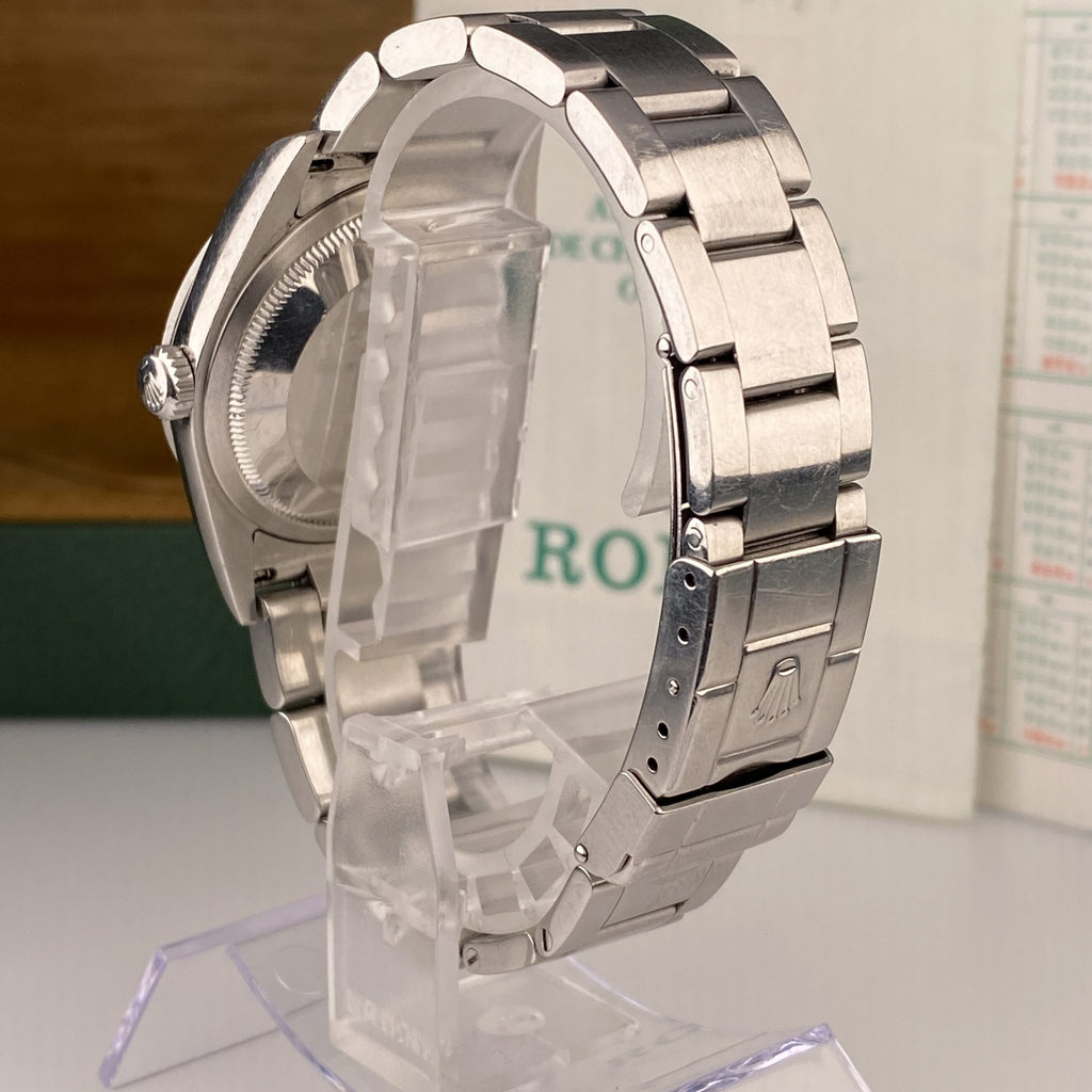 2002 Rolex Explorer 114270 Unpolished Complete Set Box & Papers