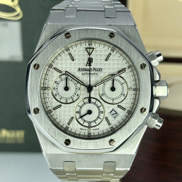 2003 Audemars Piguet Royal Oak Chronograph 39mm 25860ST.OO.1110ST.05 Box & Paper