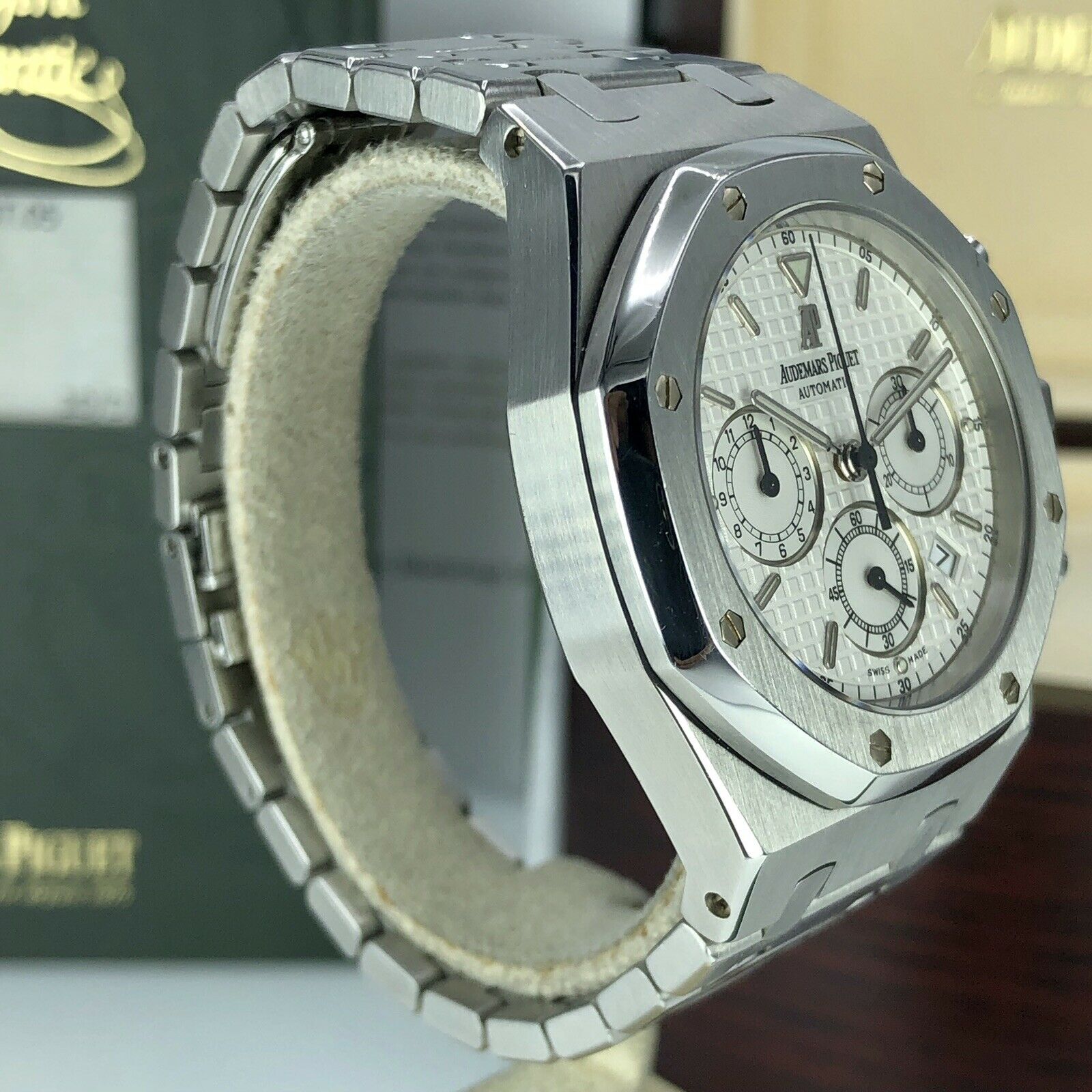 2003 Audemars Piguet Royal Oak Chronograph 39mm 25860ST.OO.1110ST.05 Box & Paper