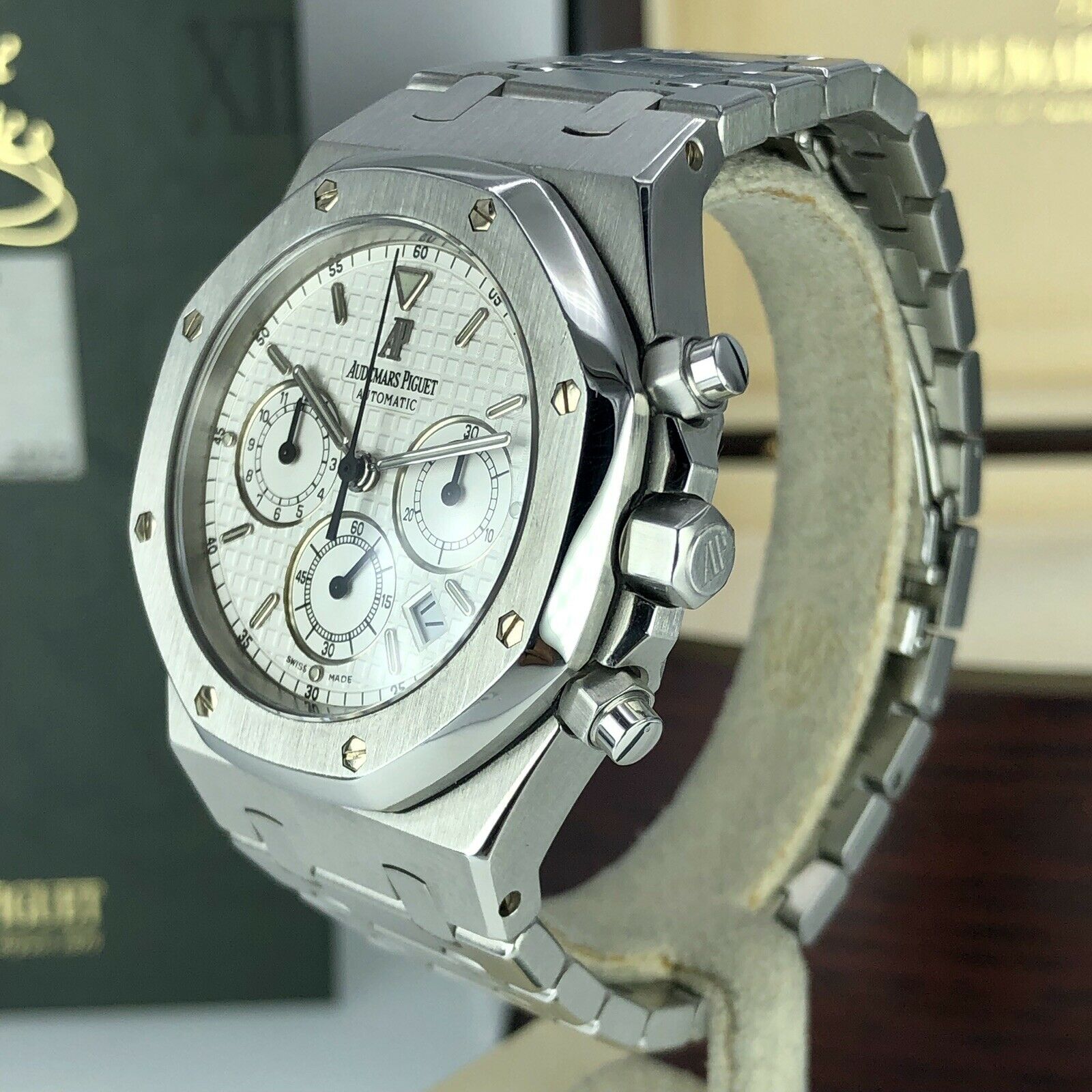 2003 Audemars Piguet Royal Oak Chronograph 39mm 25860ST.OO.1110ST.05 Box & Paper
