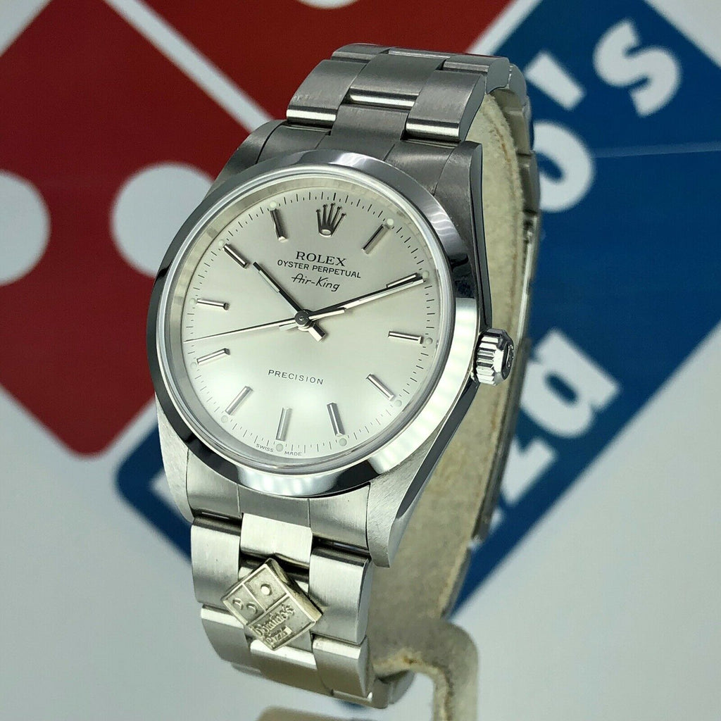 2003 Rolex Air-King 14000 M Domino’s Pizza Unpolished